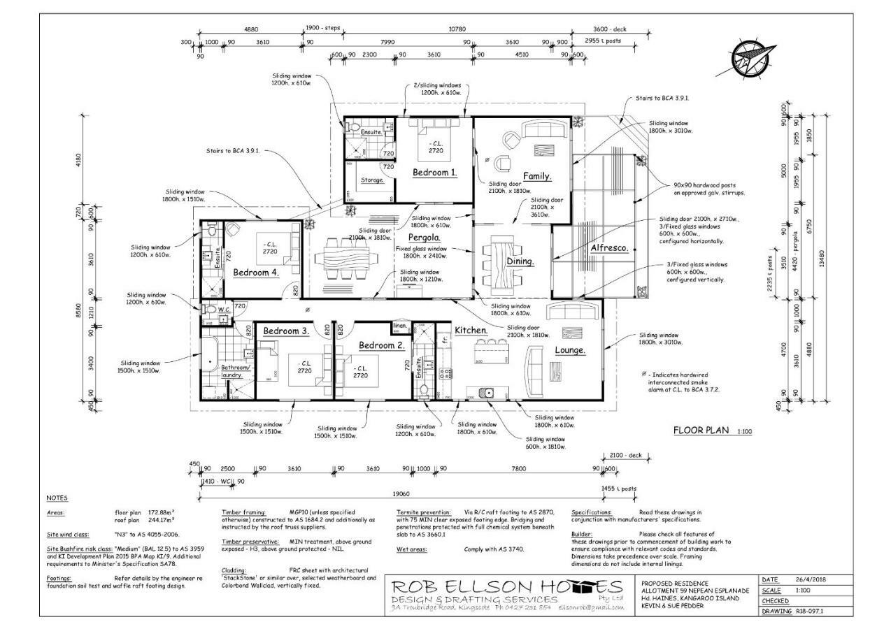 White Shells Holiday Rental Nepean Bay Екстер'єр фото